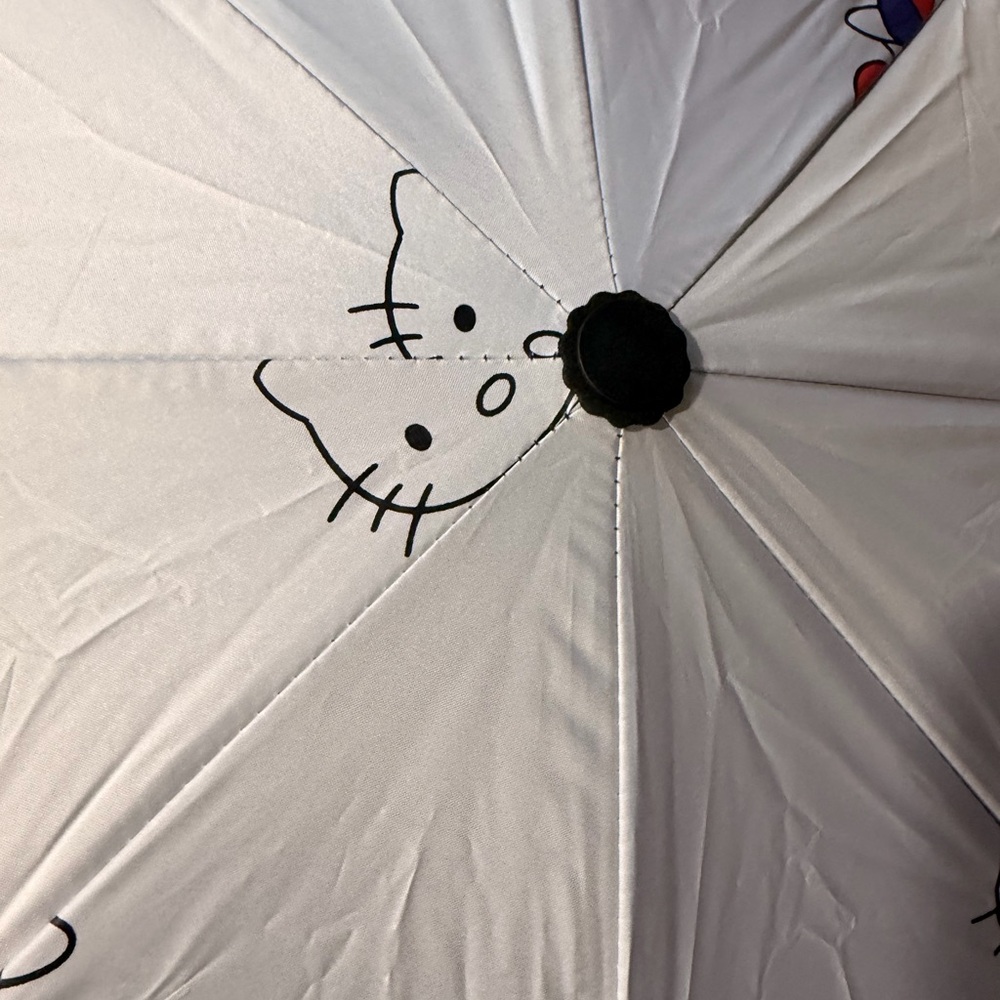 Hello Kitty - white Folding Umbrella - Picture 4 of 10